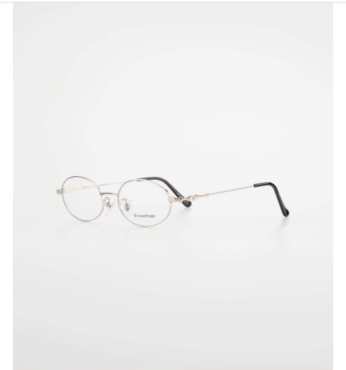 러브올드포레스트 loveoldforest 라운드 메탈 안경 상품이미지2