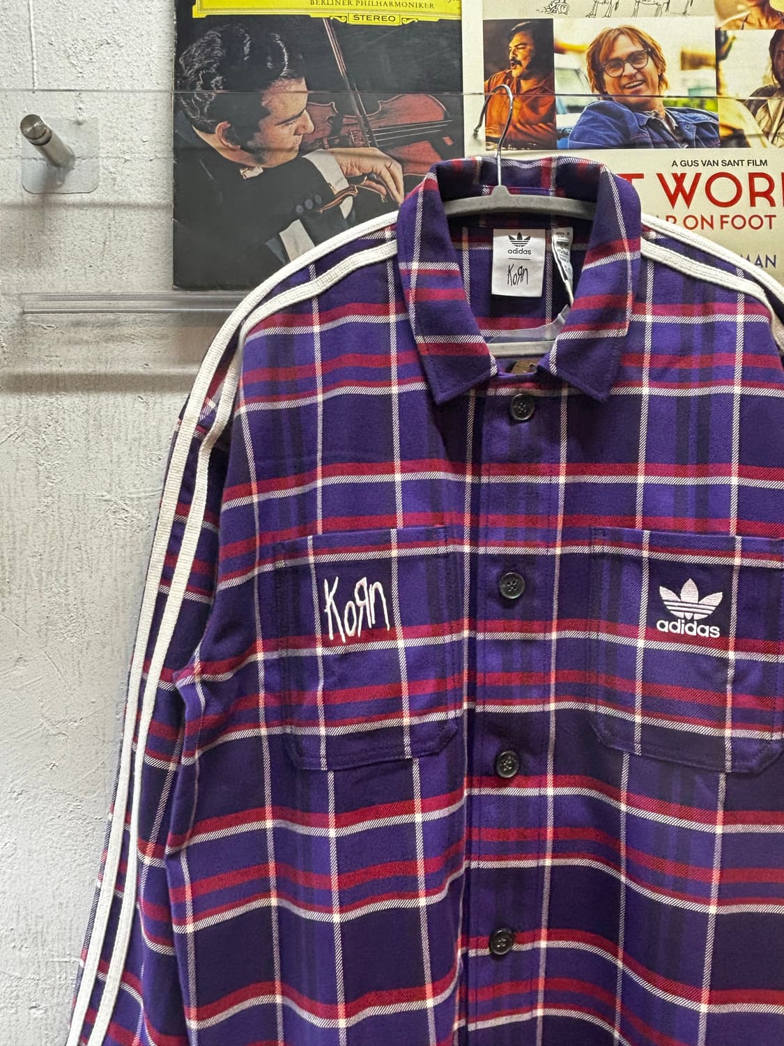 아디다스X KORN 오버셔츠 /새상품  상품이미지3