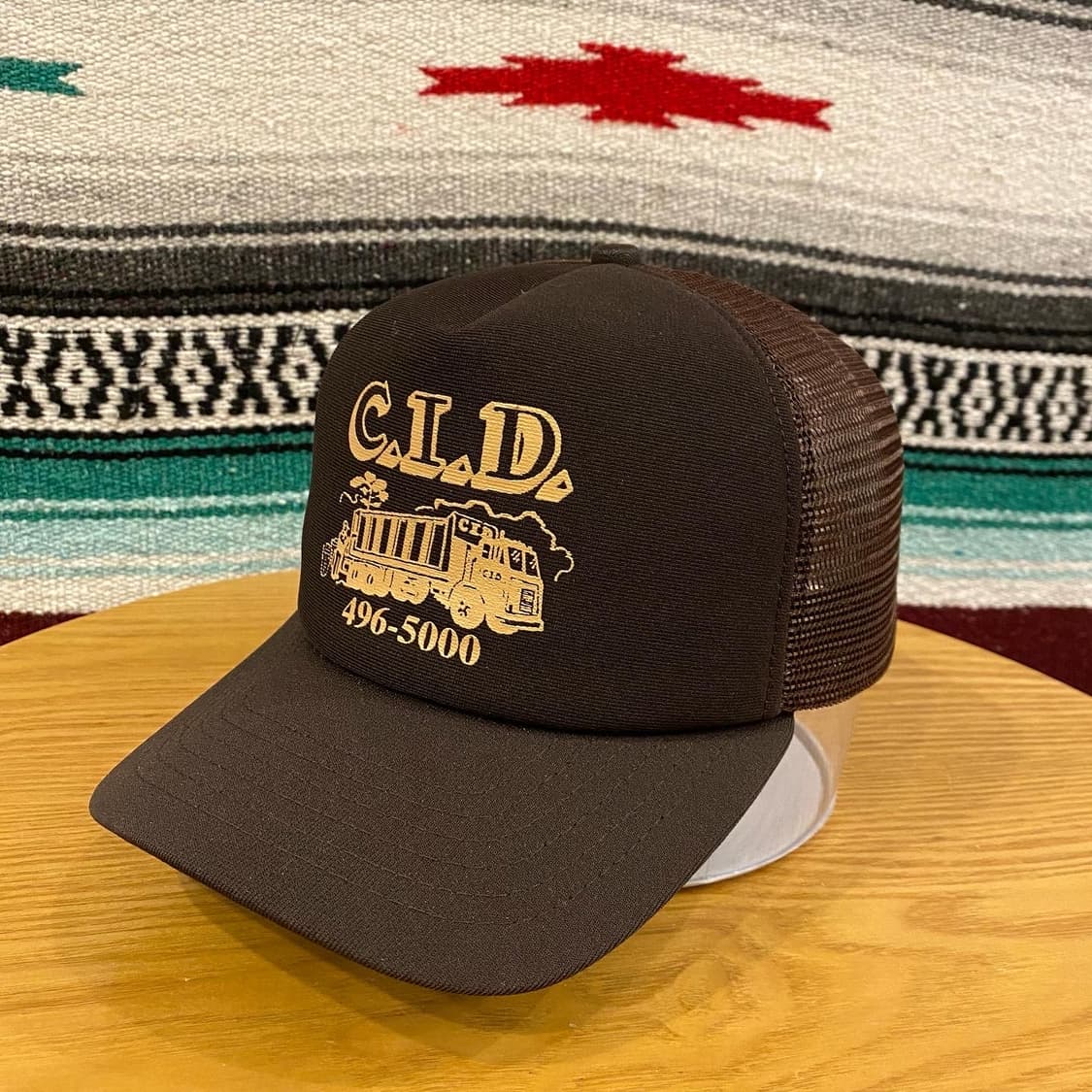 80s새상품 Made in USA 뉴에라 CID트럭커캡 상품이미지4