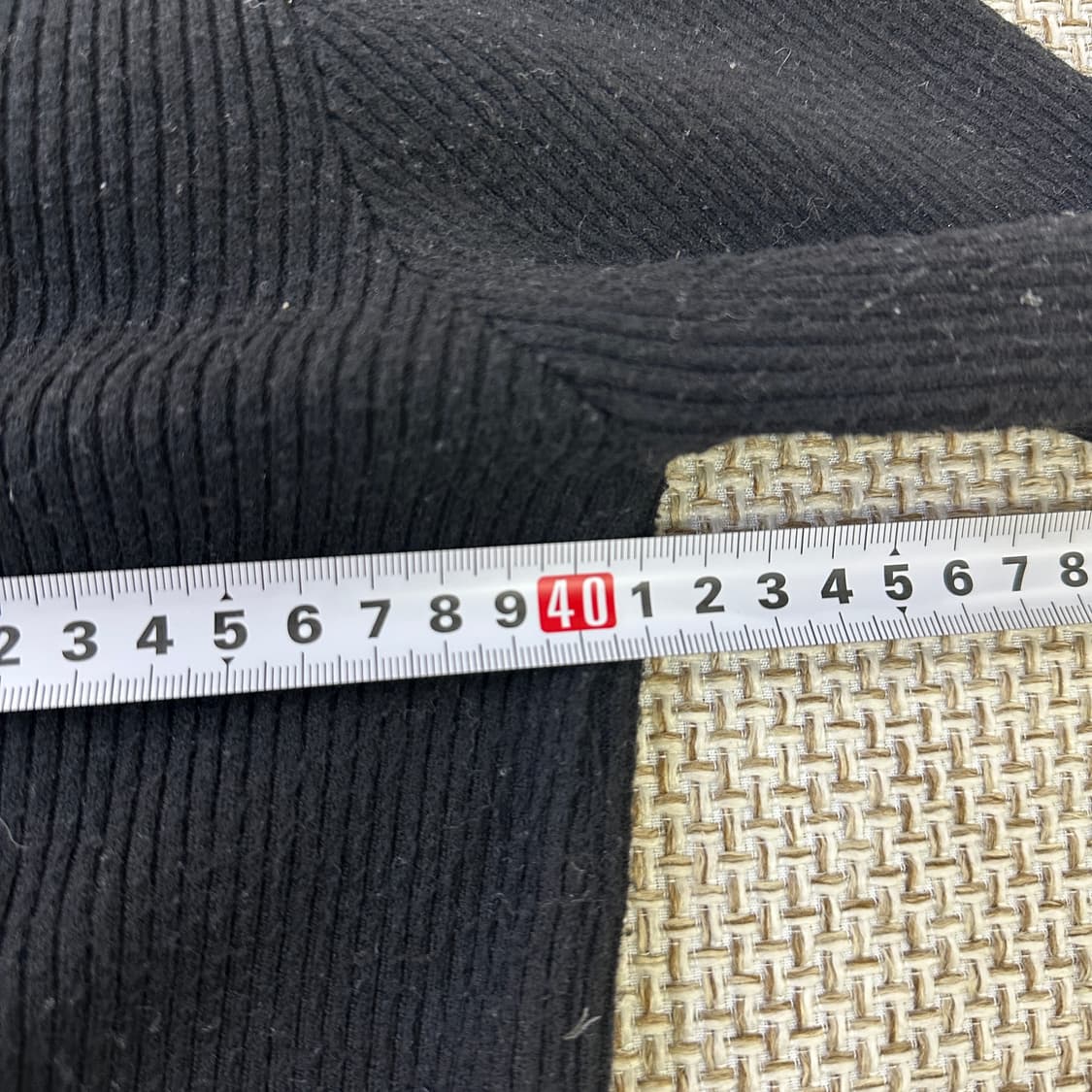 실측확인 블랙 터틀넥 니트 스웨터 0331D 상품이미지4