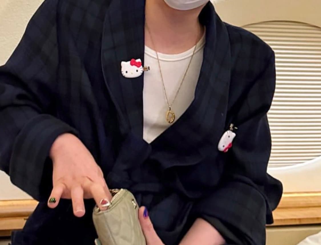 키티 집게 헤어핀 상품이미지4