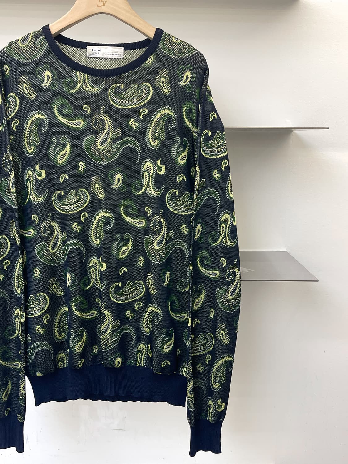 토가 비릴리스 13ss 페이즐리 자카드 니트 상품이미지3