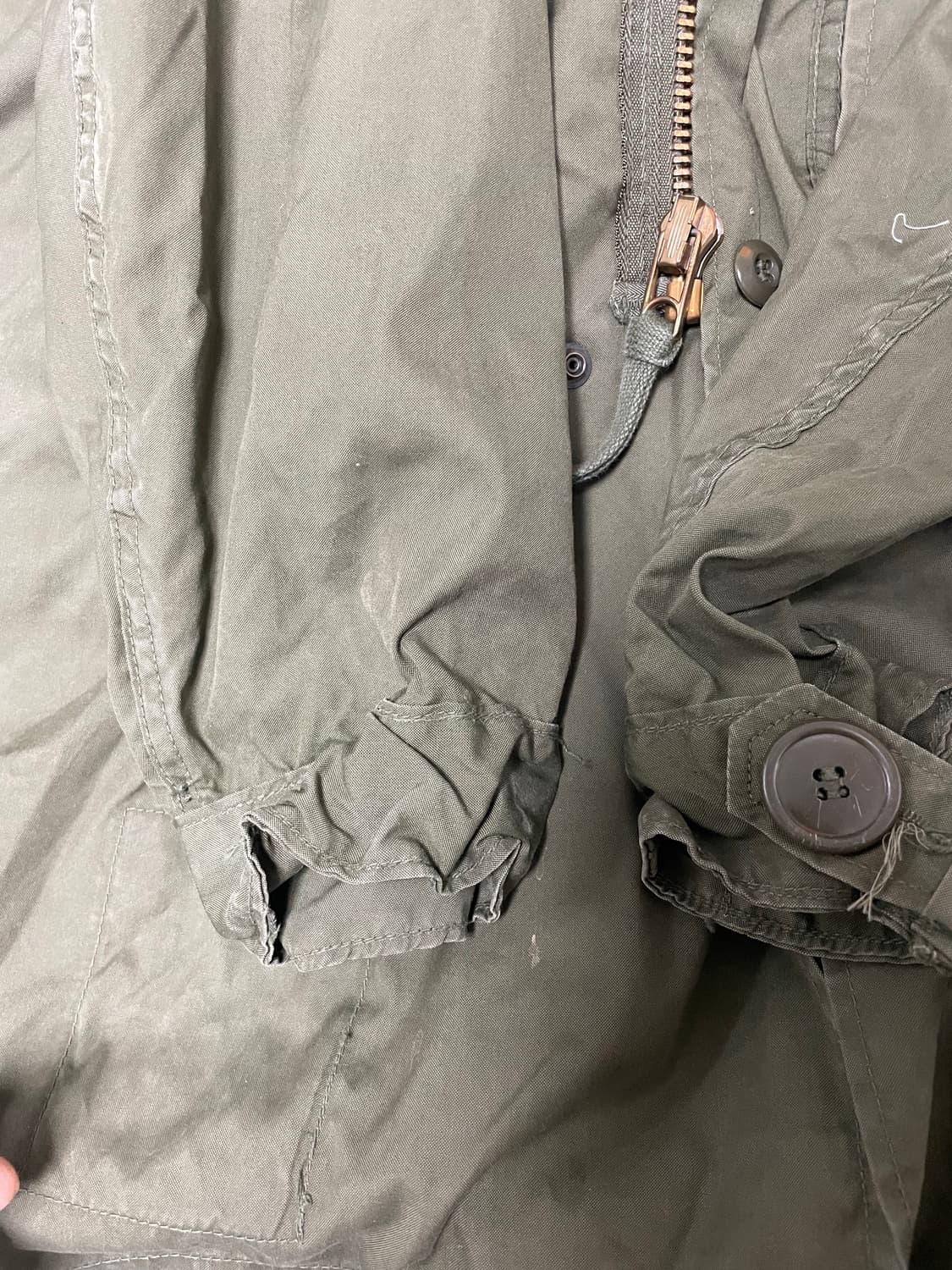 m65 피쉬테일 og 개파카 미디움 외피 단품 상품이미지4