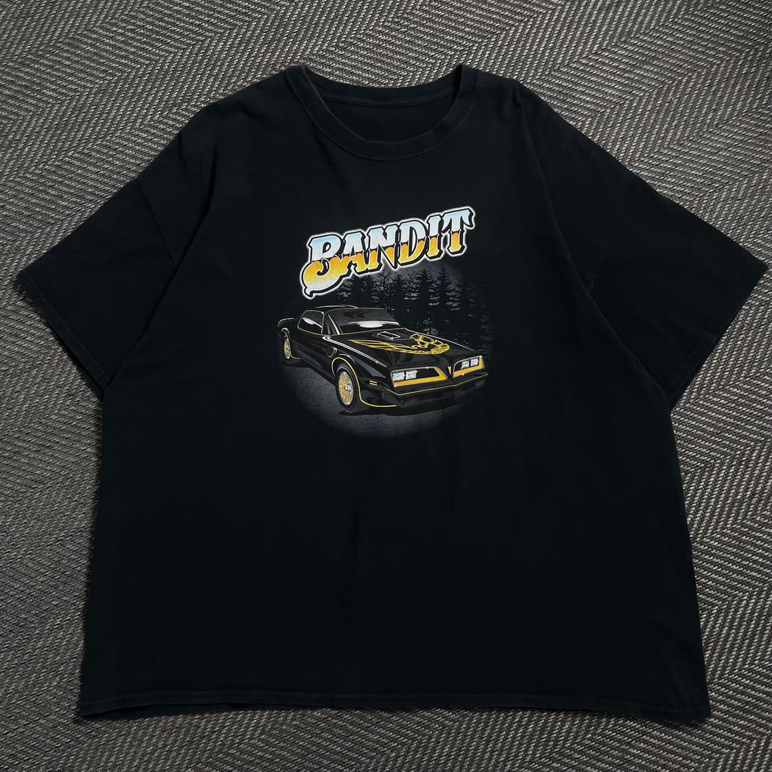 USA 오리지널 박시핏 BANDIT 레이싱 티셔츠o 4692 상품이미지4