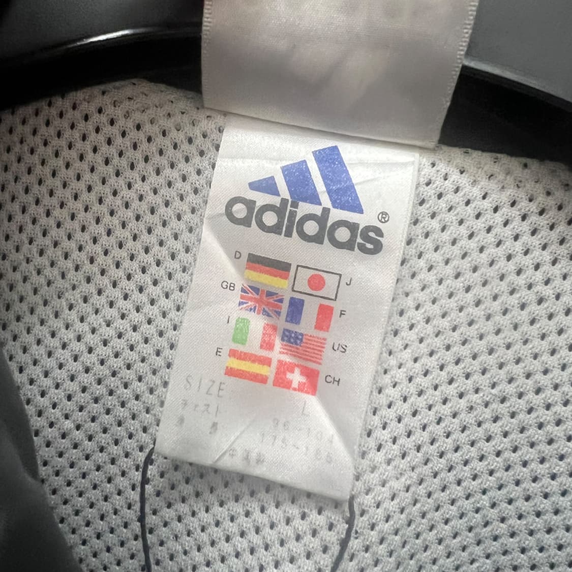 90s 아디다스 올드스쿨 오레오 우븐 코치 자켓 L 상품이미지4