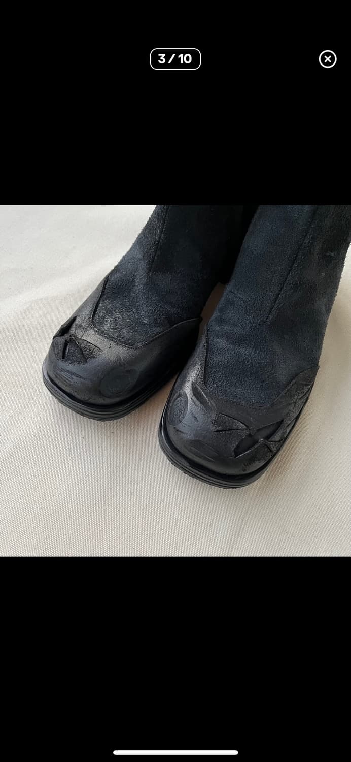 [43]메종 마르지엘라 S/S 2021 디스트로이드 스퀘어 토 타비 부츠 상품이미지3