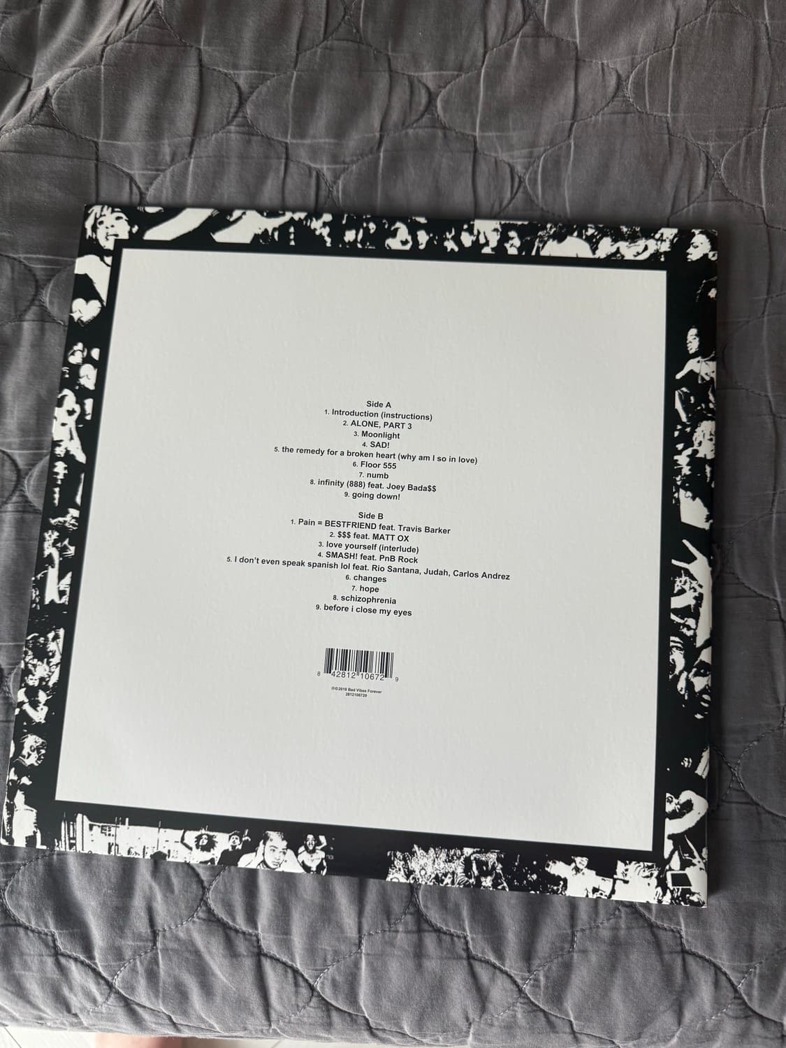 xxxtentacion ? Lp 바이닐  상품이미지3