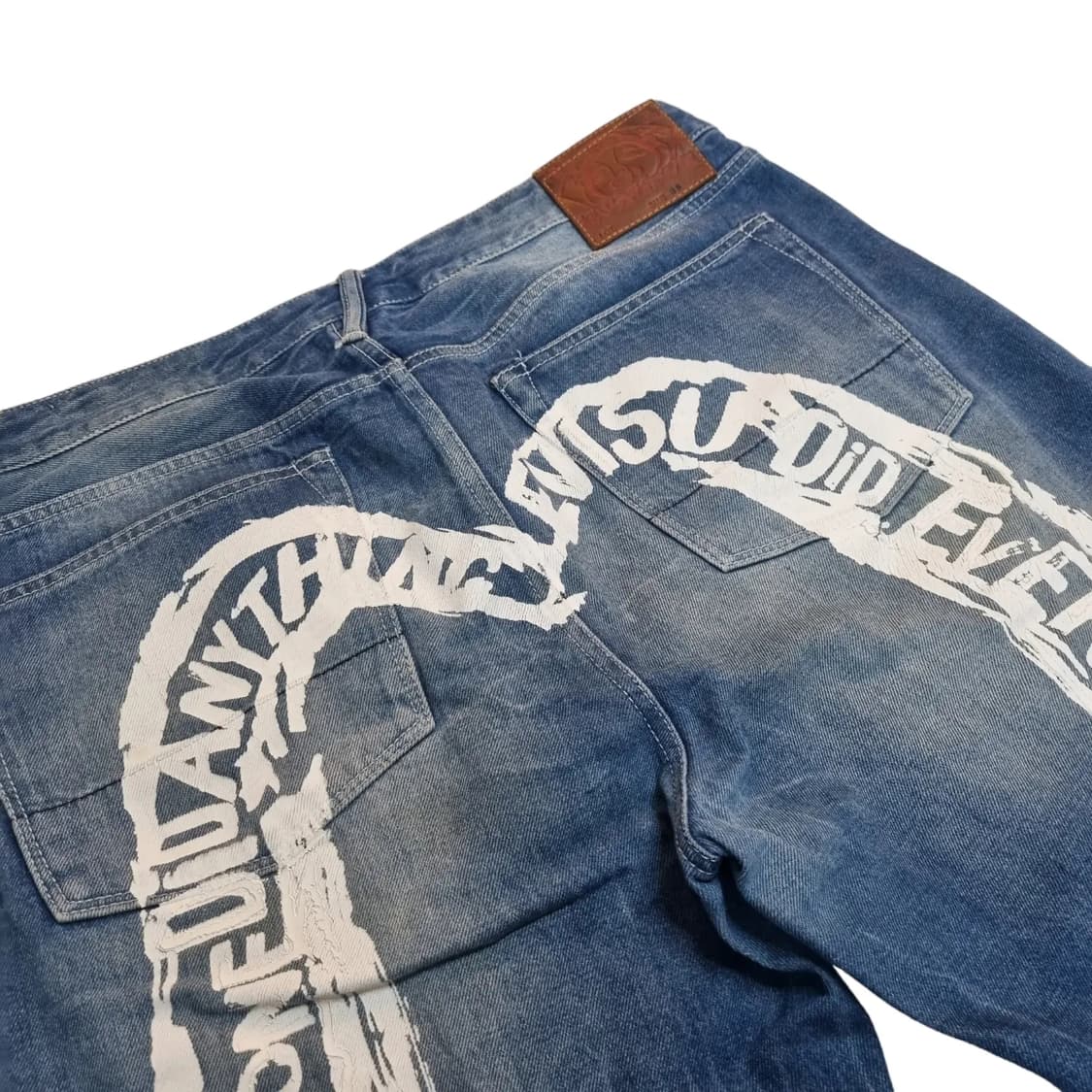 [38] 제펜 에비수 빅로고 하프 대님 팬츠 상품이미지3