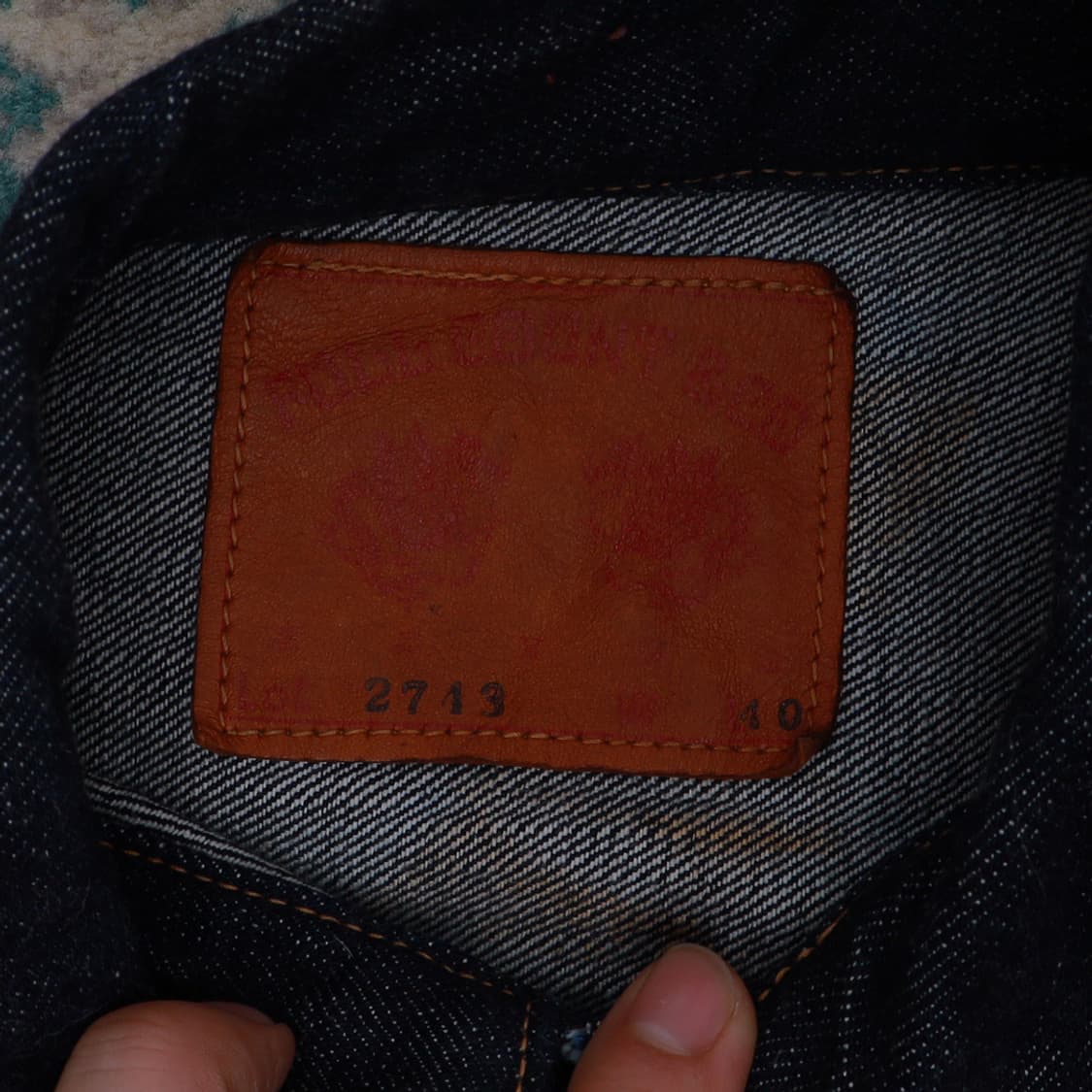 Fullcount 풀카운트 1세대 2743 데님 자켓 지쟌 40 상품이미지2