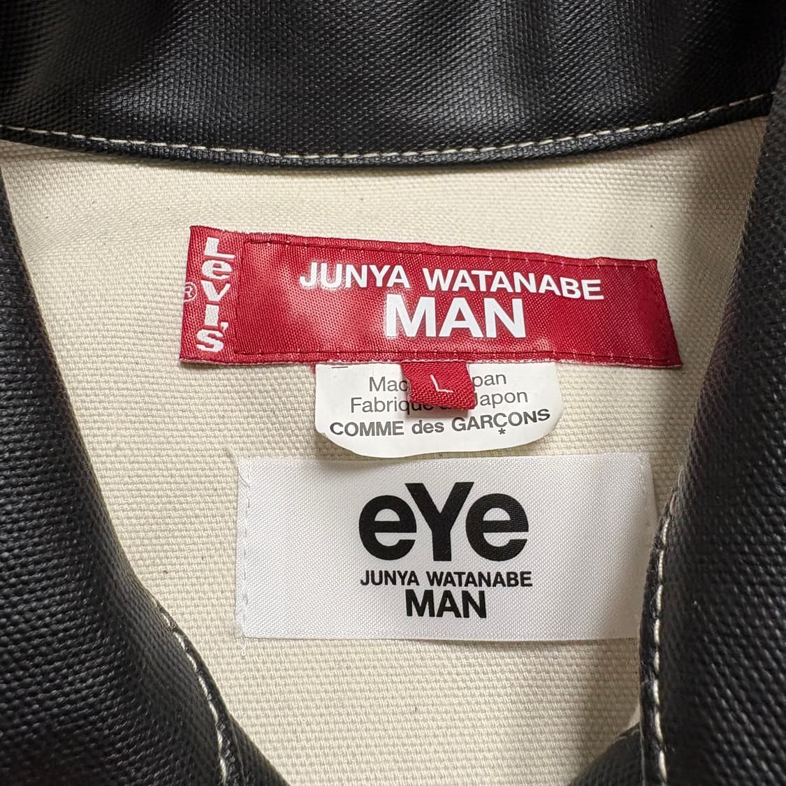 준야와타나베 리바이스 코팅 트러커 자켓 L 상품이미지2