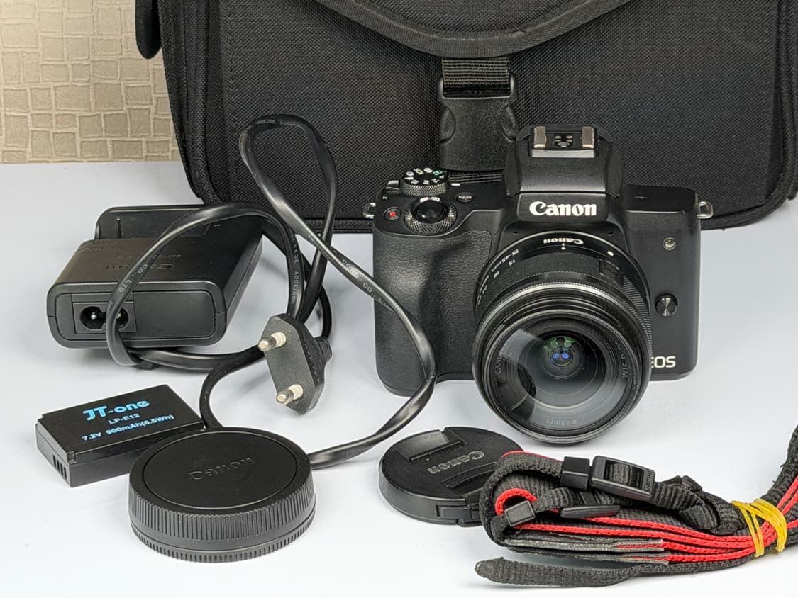 캐논 EOS M50 블랙 미러리스 카메라 상품이미지1