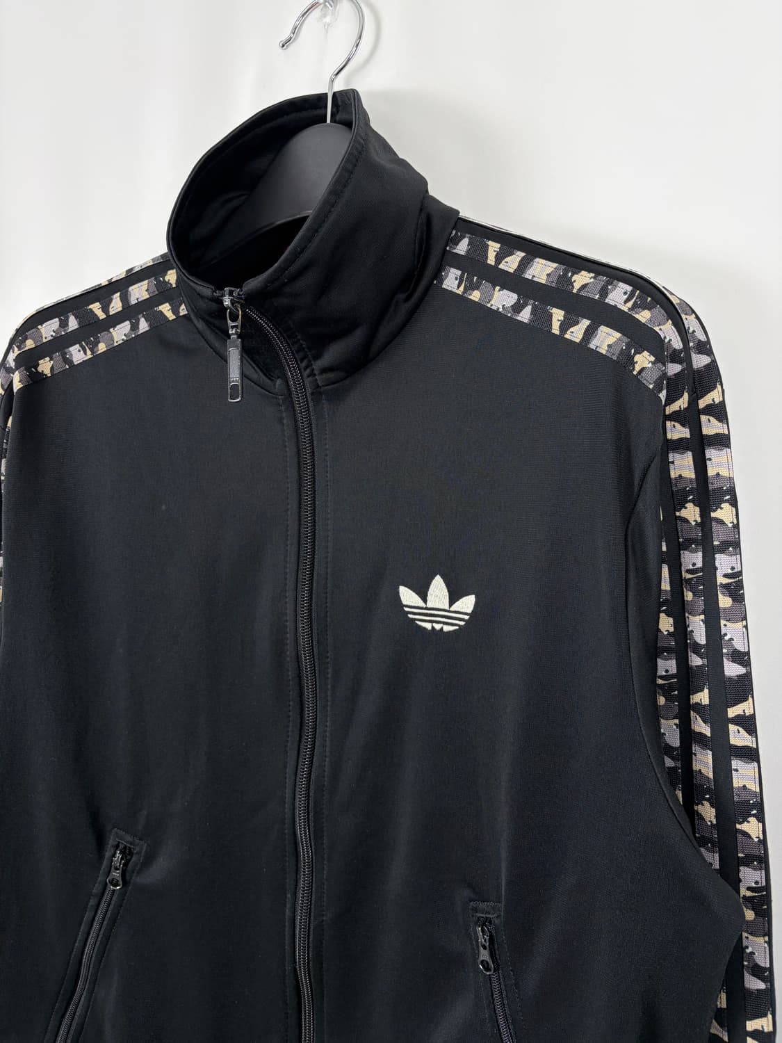 a255) 아디다스 카모 파이어버드 빅로고 져지 상품이미지3