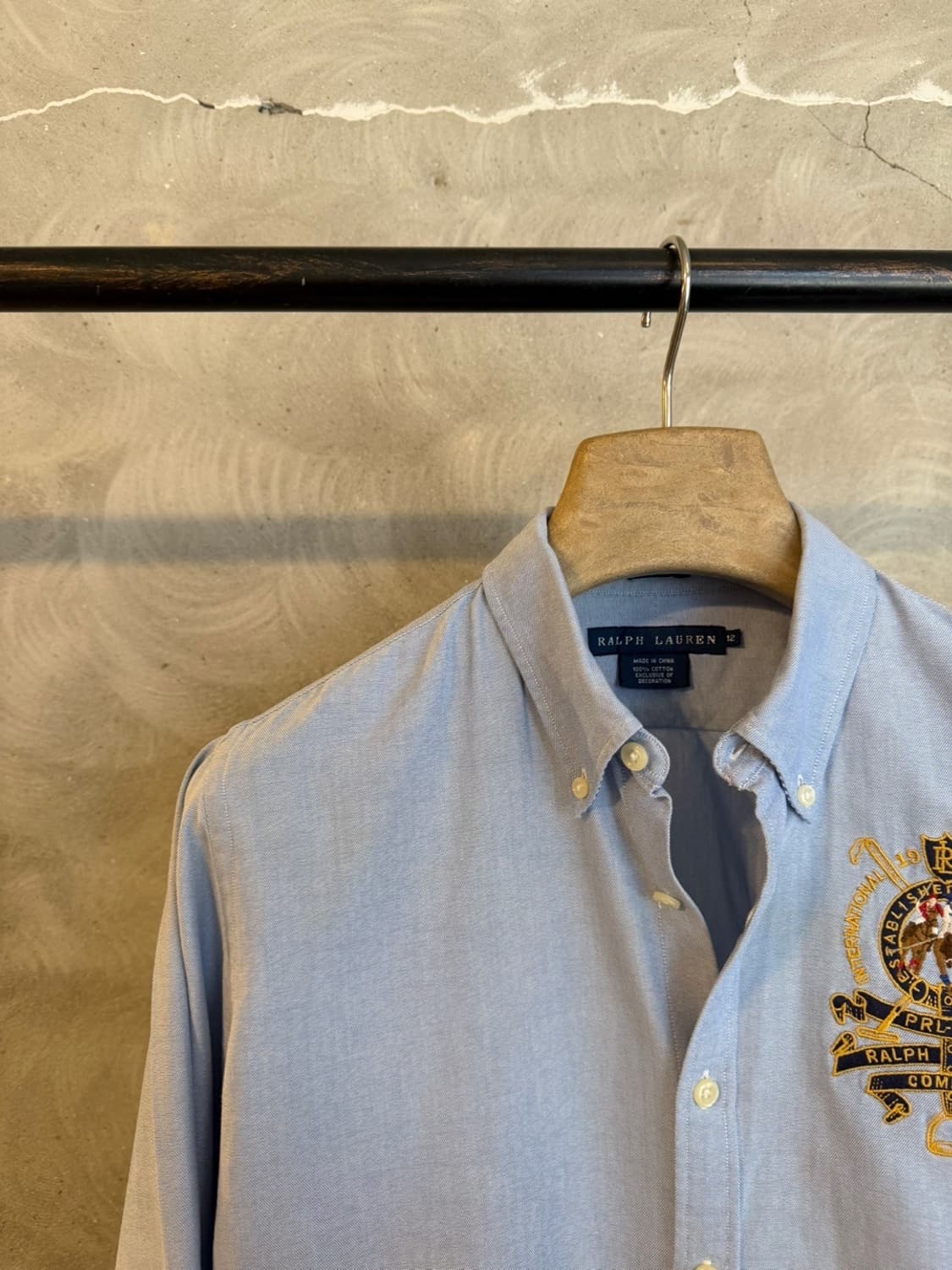 랄프로렌 와펜 버튼다운 셔츠 55 상품이미지4