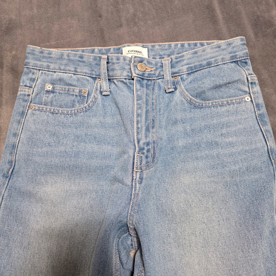 (S)커버낫 레귤러 데님 팬츠  상품이미지2