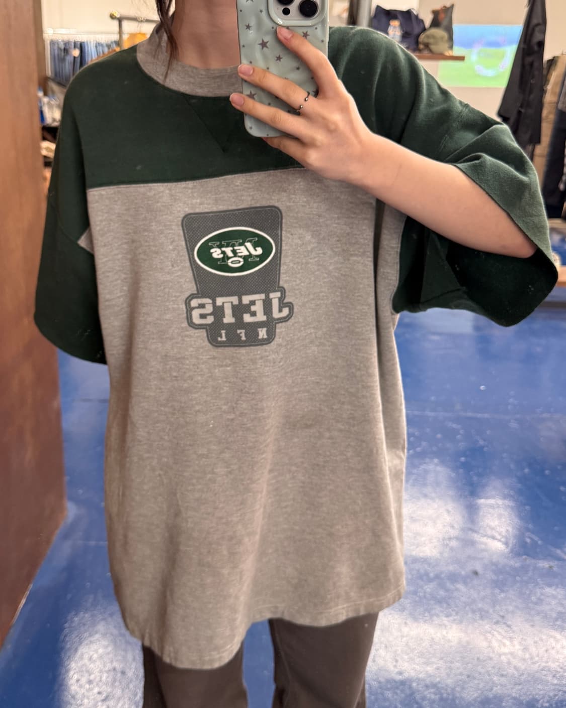 NFL JETS 컷오프 스웻셔츠  상품이미지1