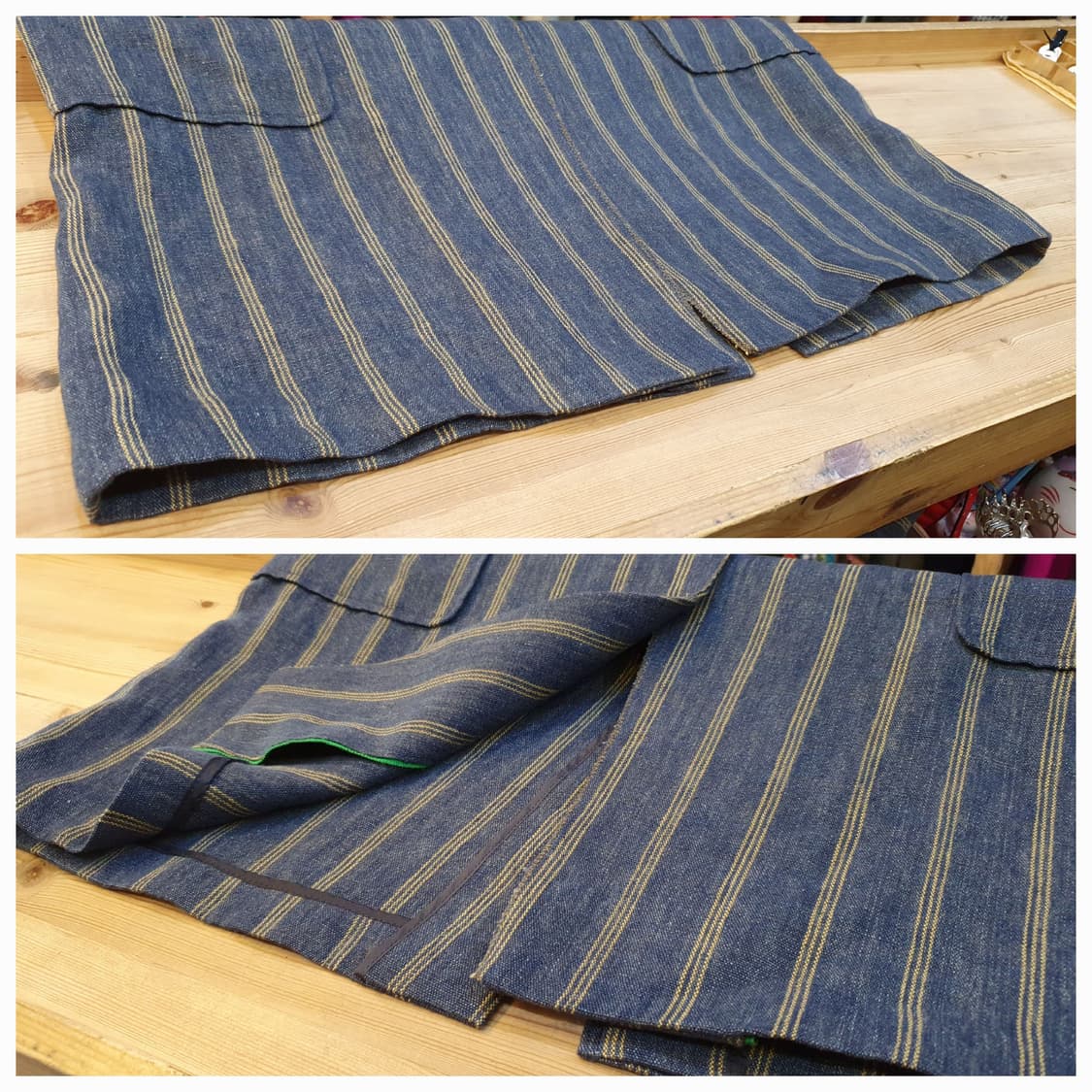 66/77.타임 오픈 린넨코트 상품이미지7