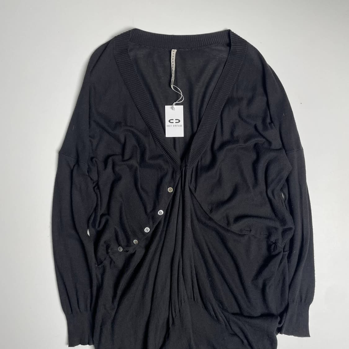 Sunaokuwahara 페이크 버튼 가디건 상품이미지2