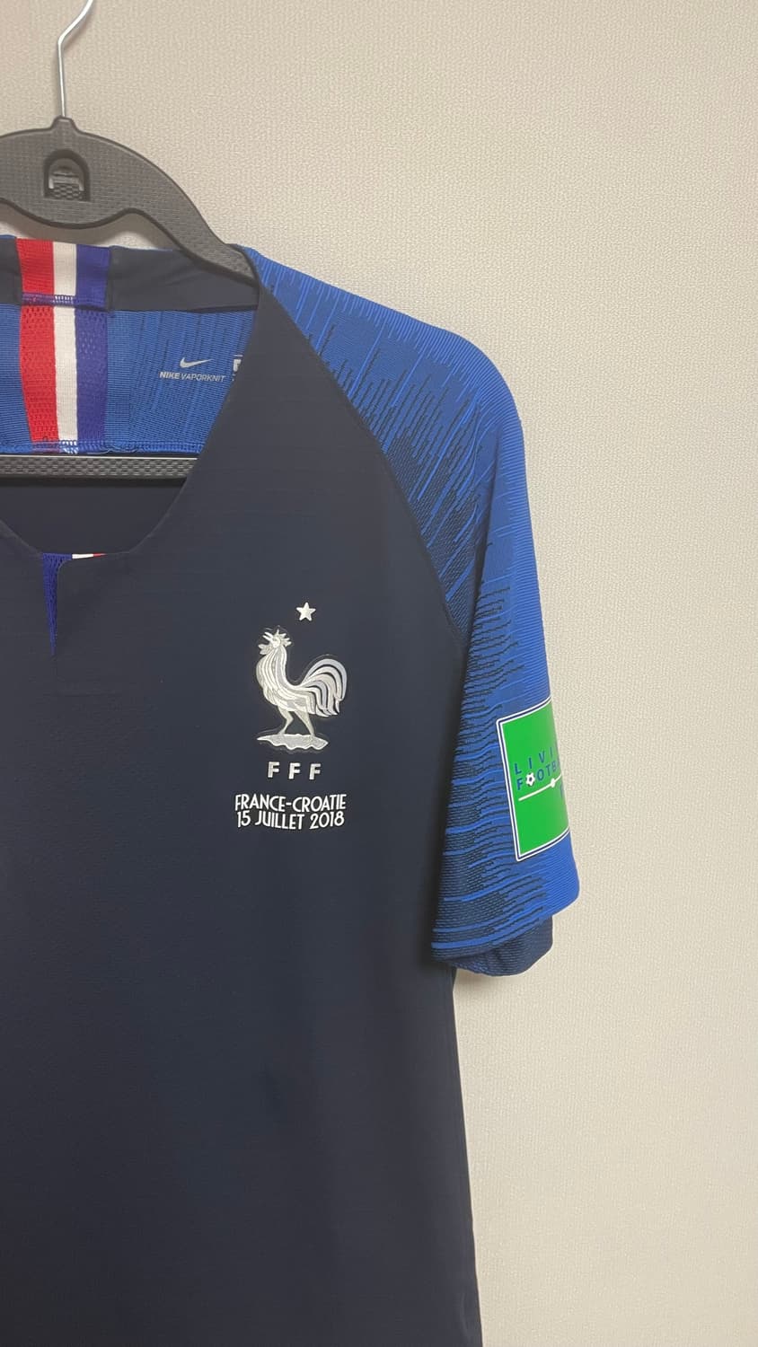 [어센틱] 나이키 18-20 프랑스 국대 홈 킬리안 음바페 유니폼 판매 상품이미지5