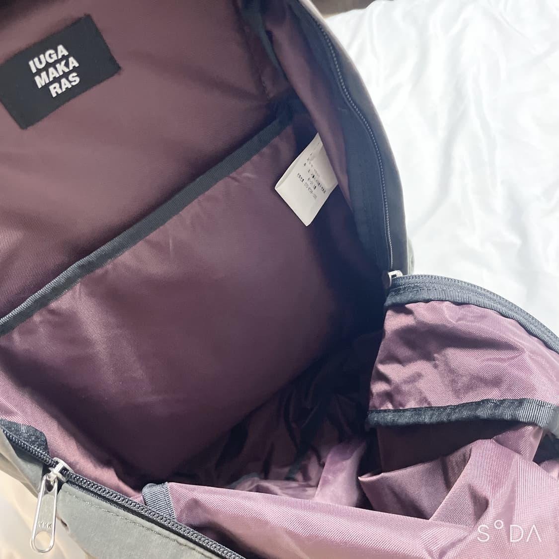 이우가마카라스 백팩 그린 상품이미지9