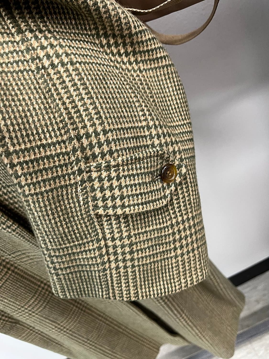 여) 버버리 올리브그린 카멜100% 발마칸코트  상품이미지6