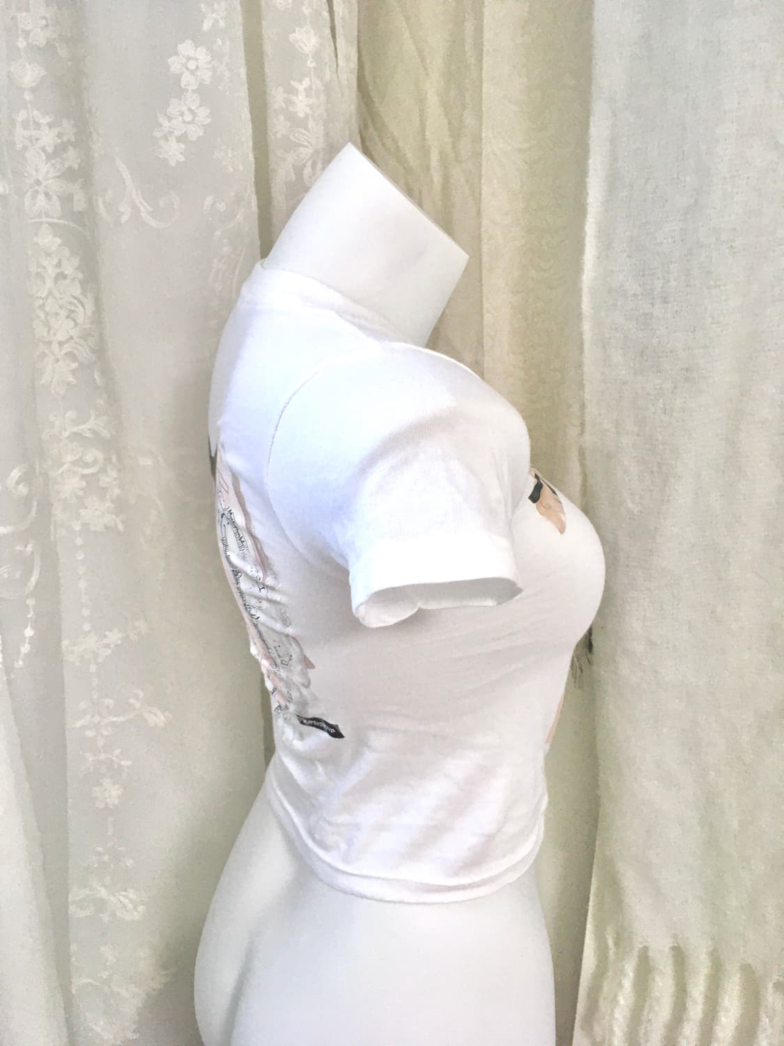 tensishop 프린팅 슬림 반팔탑  상품이미지7