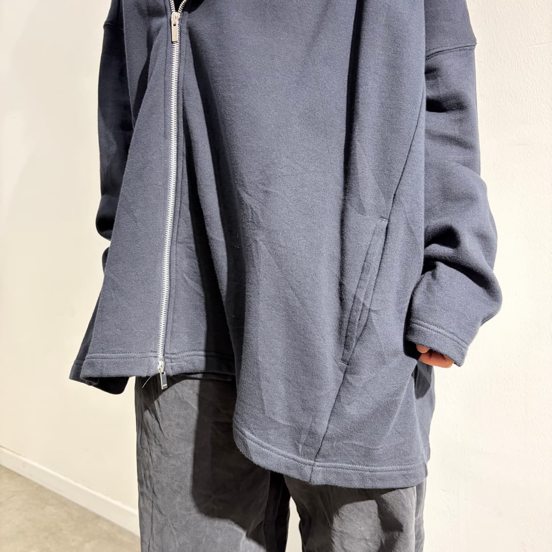 zucca 투웨이 라이더 후드집업 자켓 상품이미지3