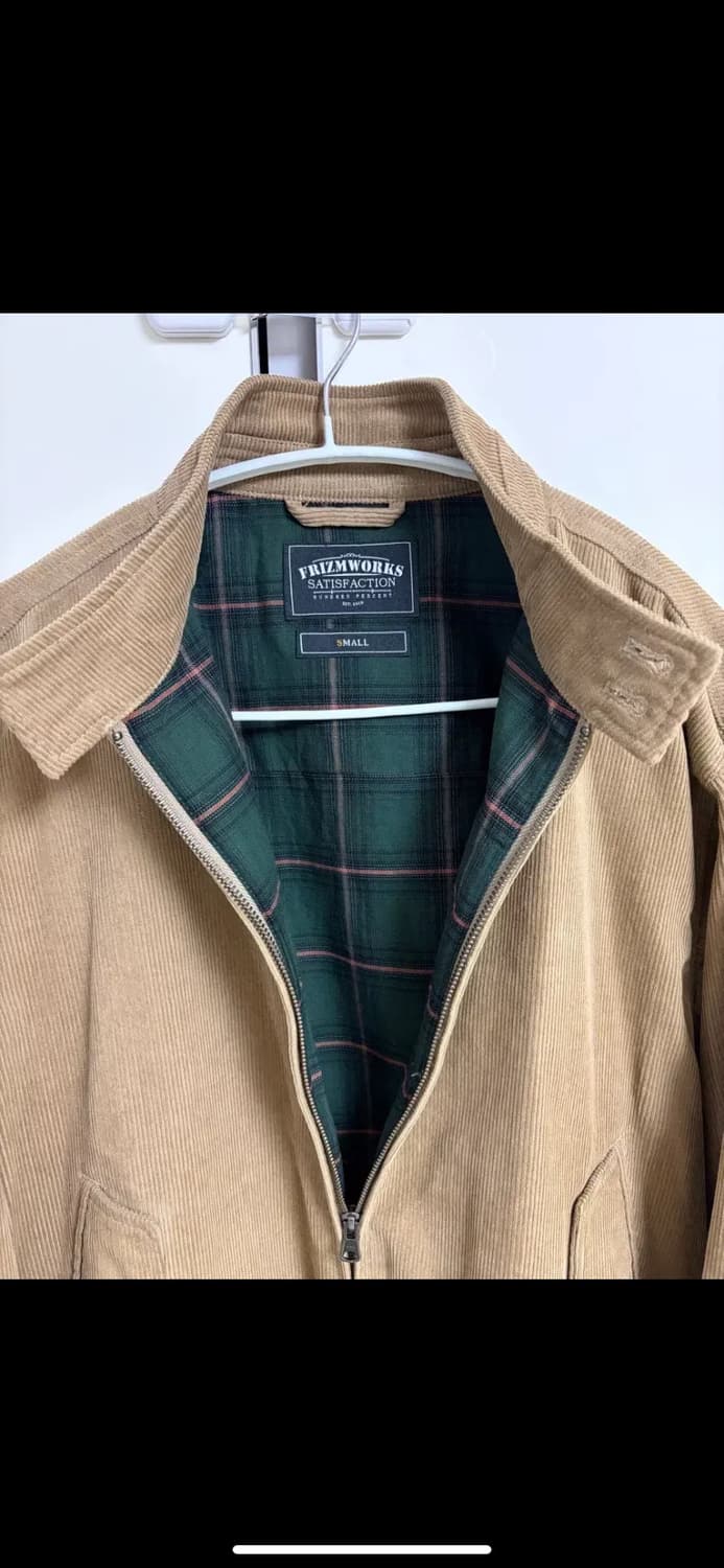 프리즘웍스 코듀로이 해링턴자켓 s(100-105) 상품이미지2