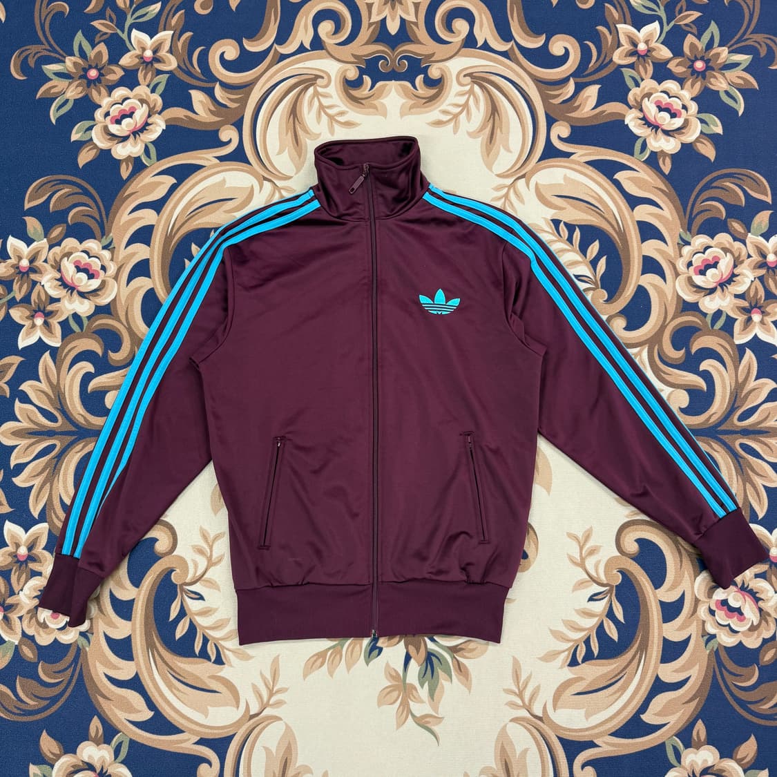 (S)아디다스 ADdidas 파이어버드 트랙탑 져지(버건디) 상품이미지1