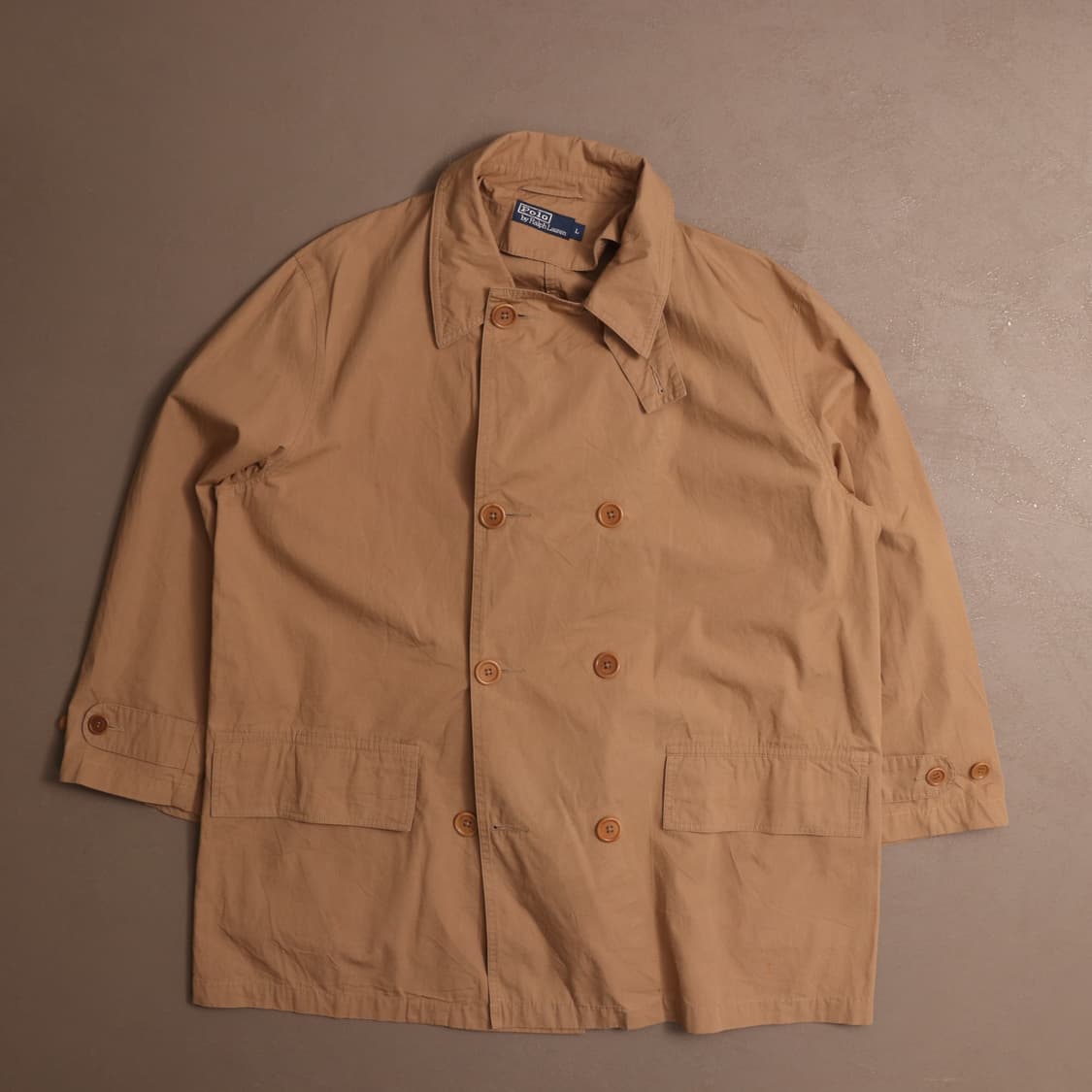 폴로 랄프로렌 코튼 더블 코트 A1837 상품이미지1