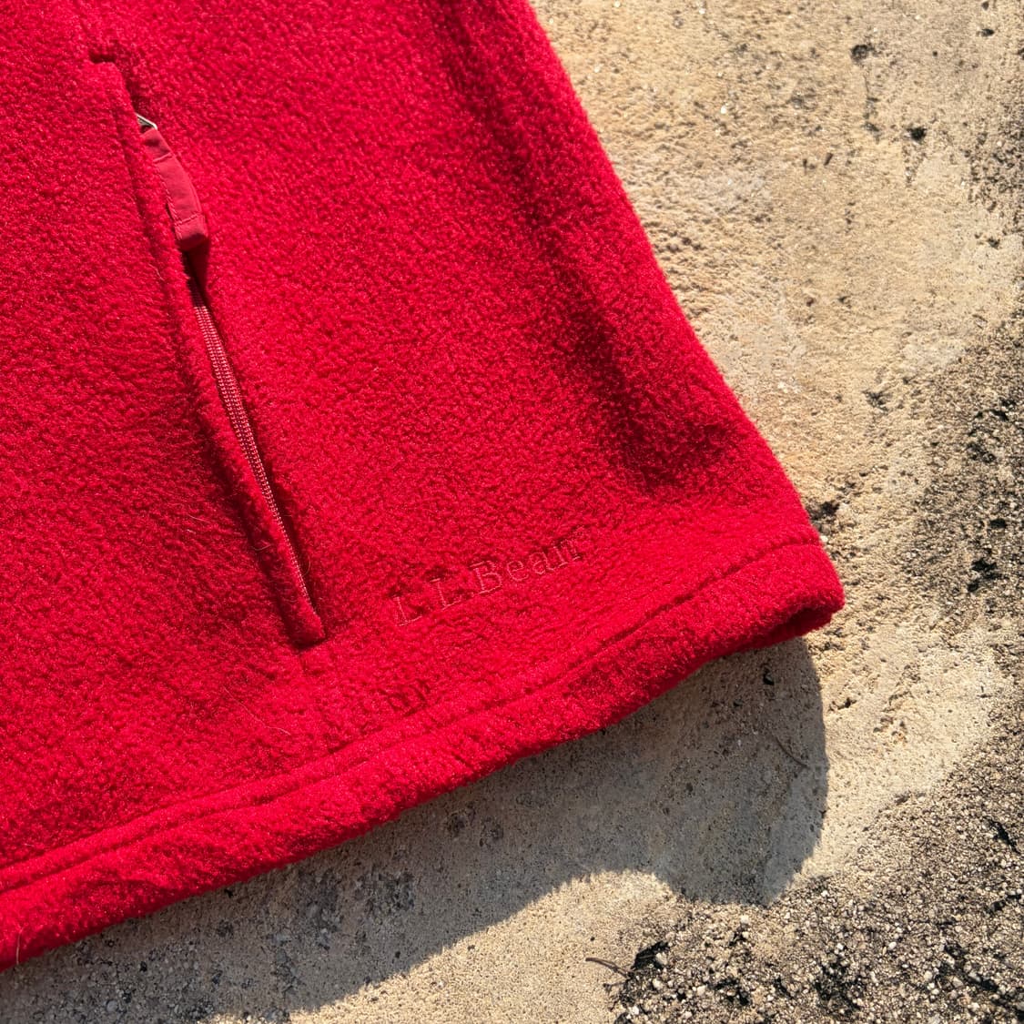 엘엘빈 빈티지 폴라텍 플리스 베스트 XL 상품이미지4