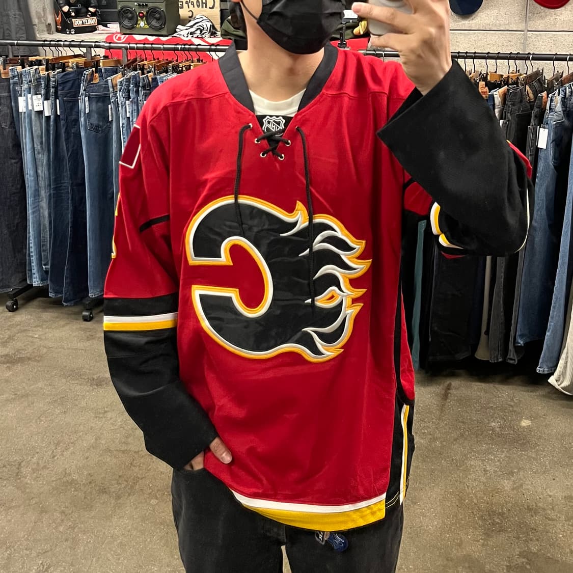 NHL 캘거리 플레임스 져지 (105) 상품이미지6