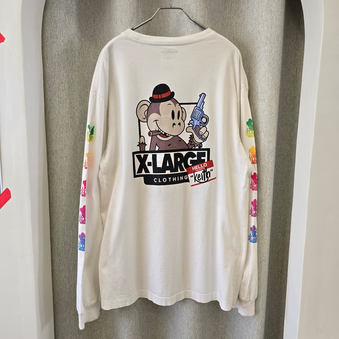 XLARGE 엑스라지 keith그래픽 롱슬리브 티셔츠 상품이미지1