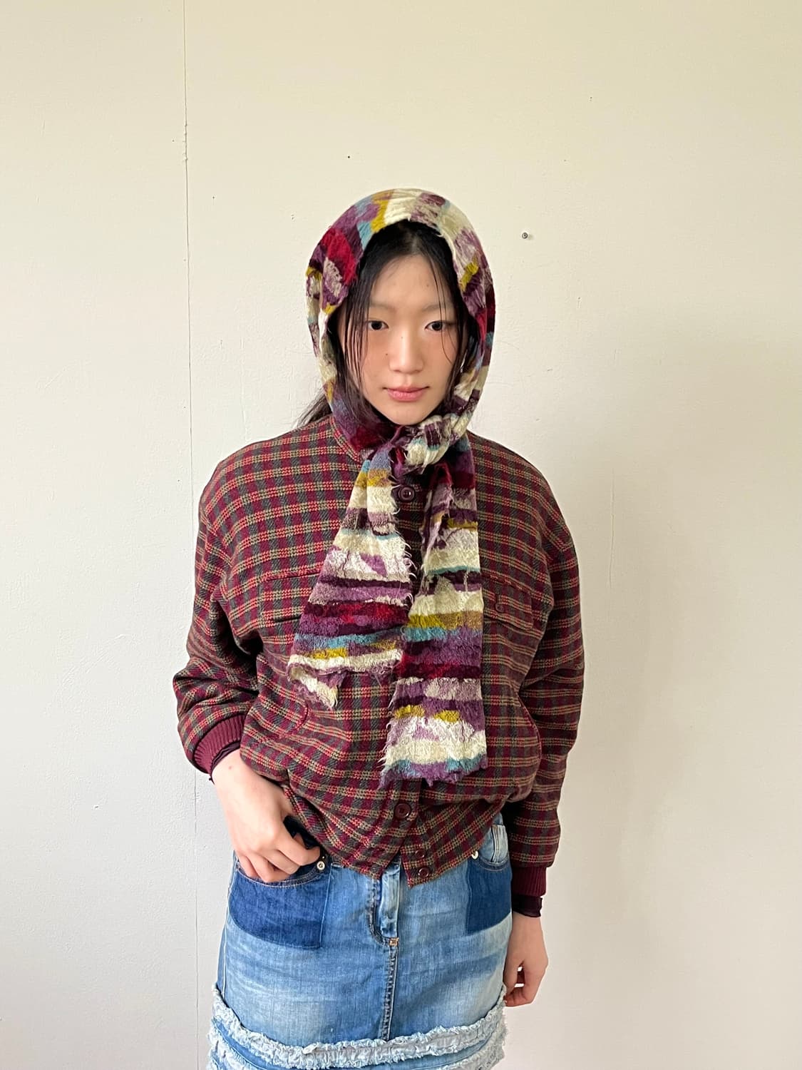 BUTAPANA 파스텔 머플러 상품이미지8