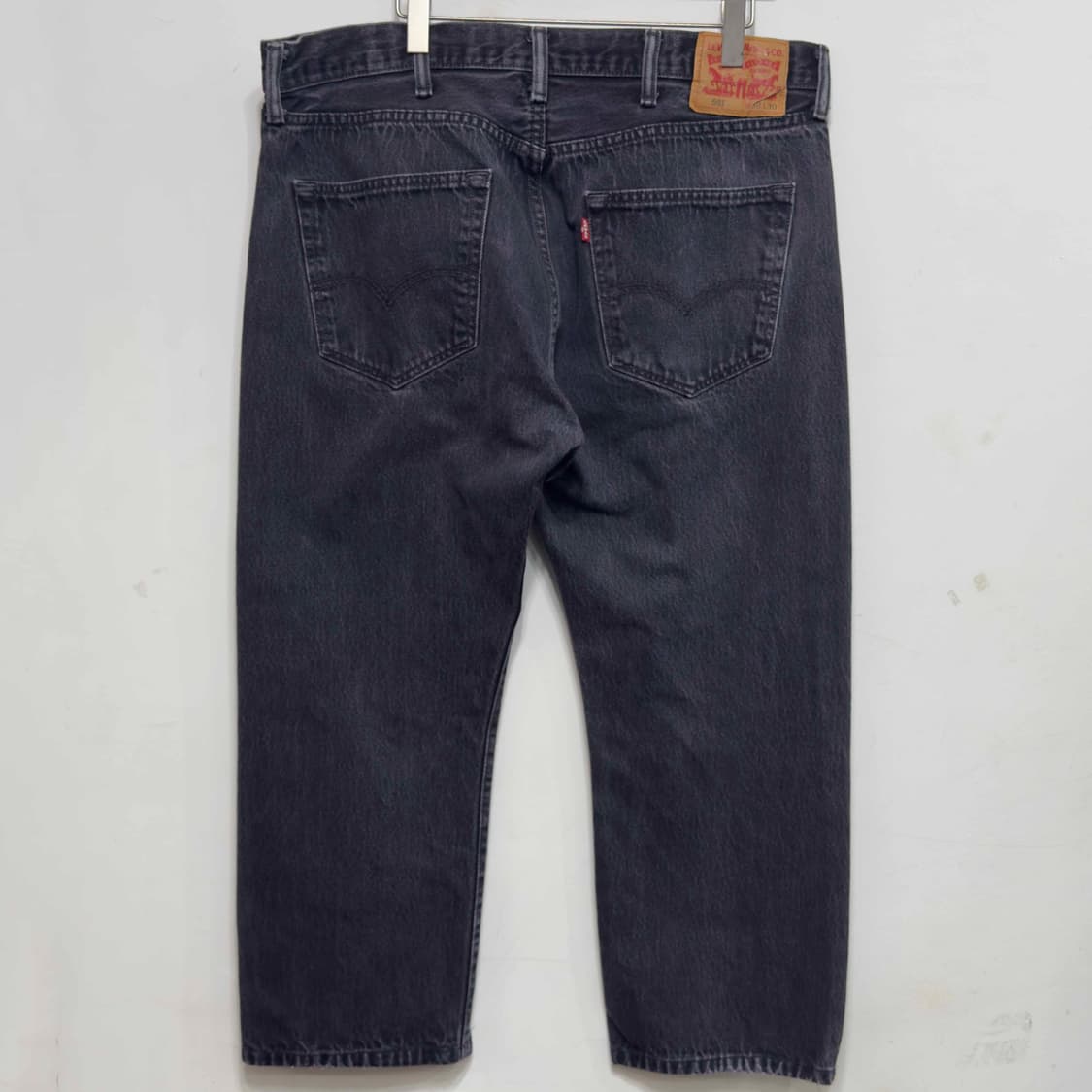 리바이스 501 흑청 데님팬츠 W38 L30 상품이미지7