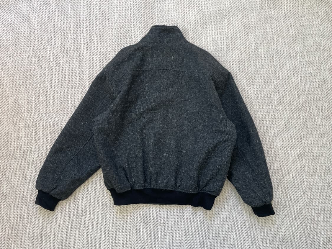 빈티지 울 해링턴 봄버자켓   J04189 상품이미지4