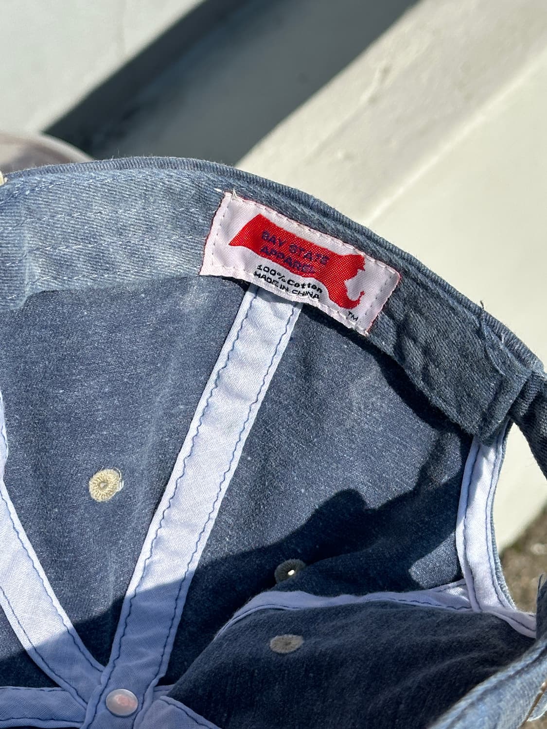 [F] 빈티지 로고 투톤 볼캡 모자 상품이미지7