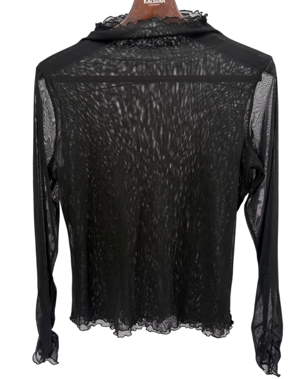 🖤 일본 빈티지 시스루 블랙 톱 (Mesh Top) 상품이미지1