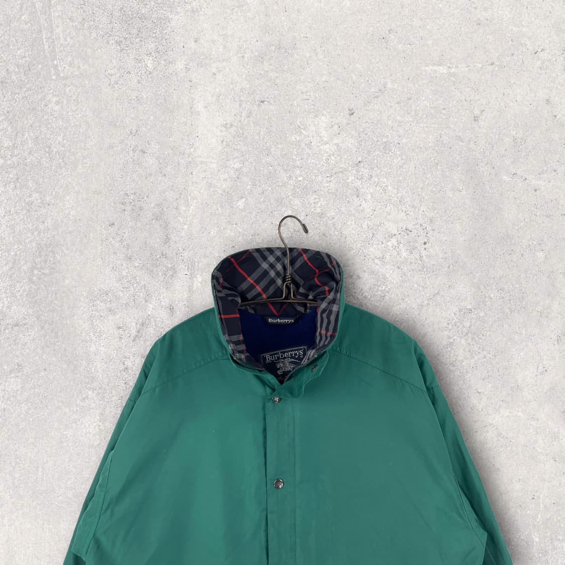 버버리 로고 하이넥 자켓 상품이미지3
