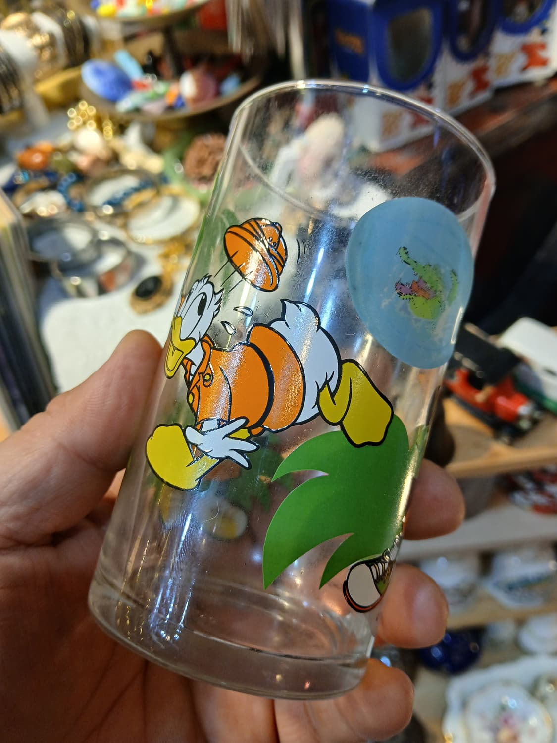빈티지 디즈니 환타 유리컵 상품이미지3