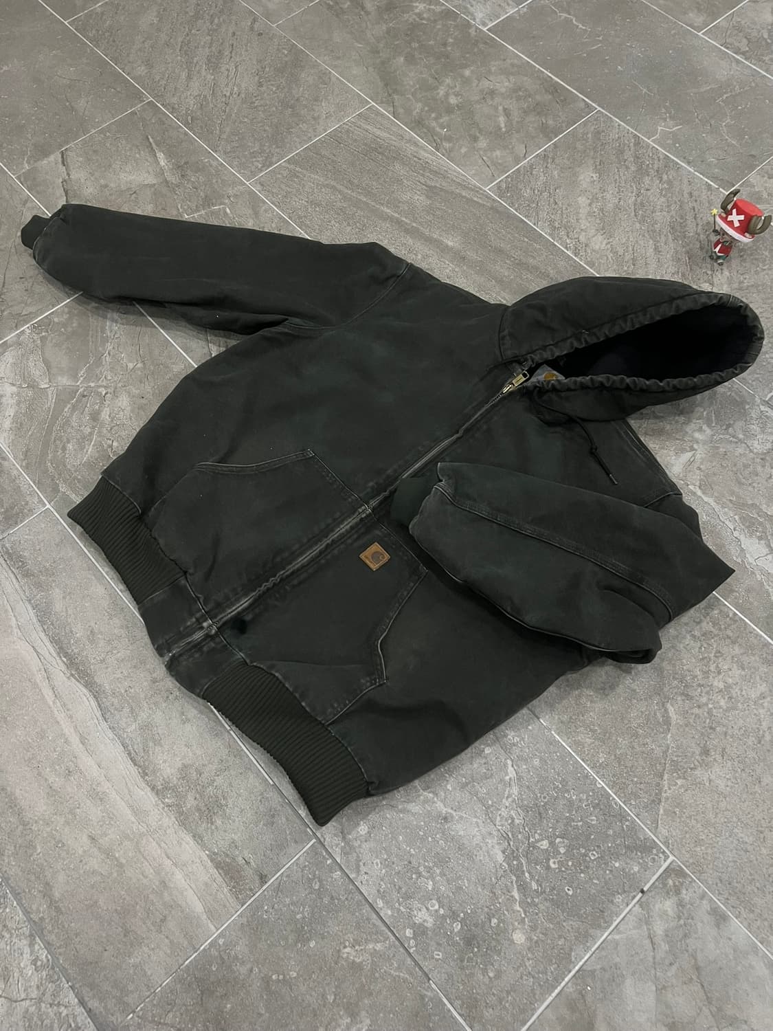 (XL) 칼하트 후드 덕 액티브 자켓 J130 MOS 모스그린 상품이미지8