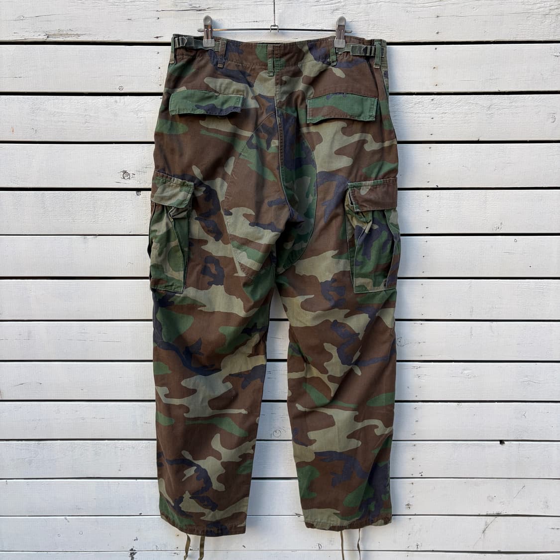 Vintage 80s 오리지널 미군 우드랜드 BDU 팬츠 상품이미지2