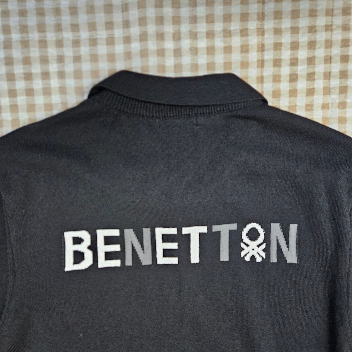 베네통 반소매 니트 카라티 남자100 상품이미지5