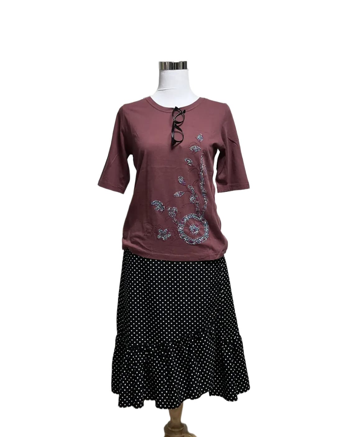 Dots pattern mermaid skirt 상품이미지4
