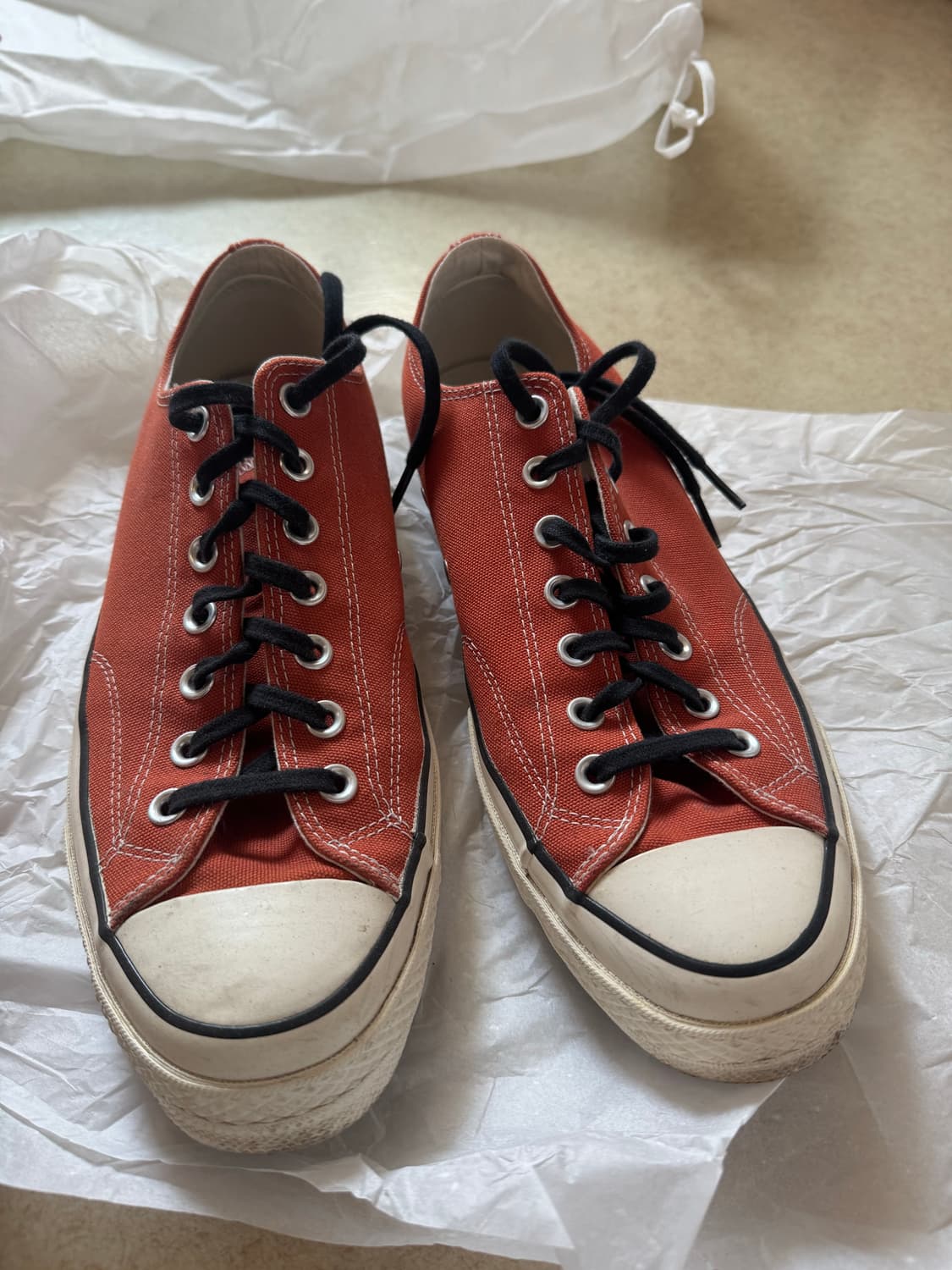 컨버스 척테일러 올스타 로우 오렌지 290 판매합니다! 상품이미지1