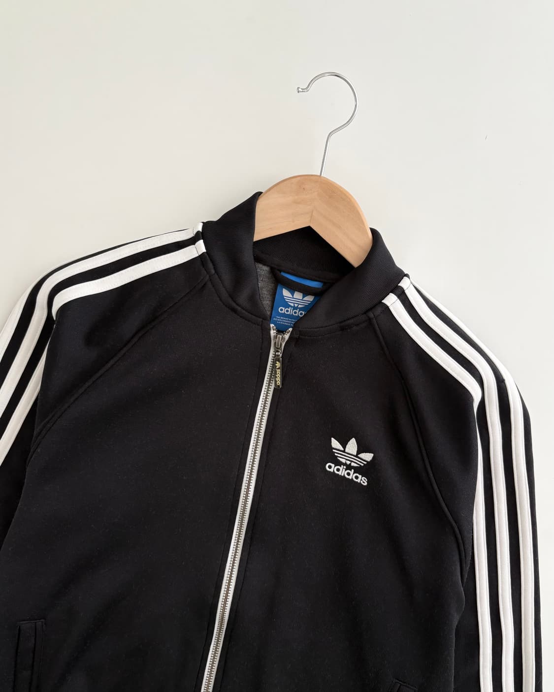 Adidas 아디다스 블랙컬러 SST 유넥 트랙탑 상품이미지5