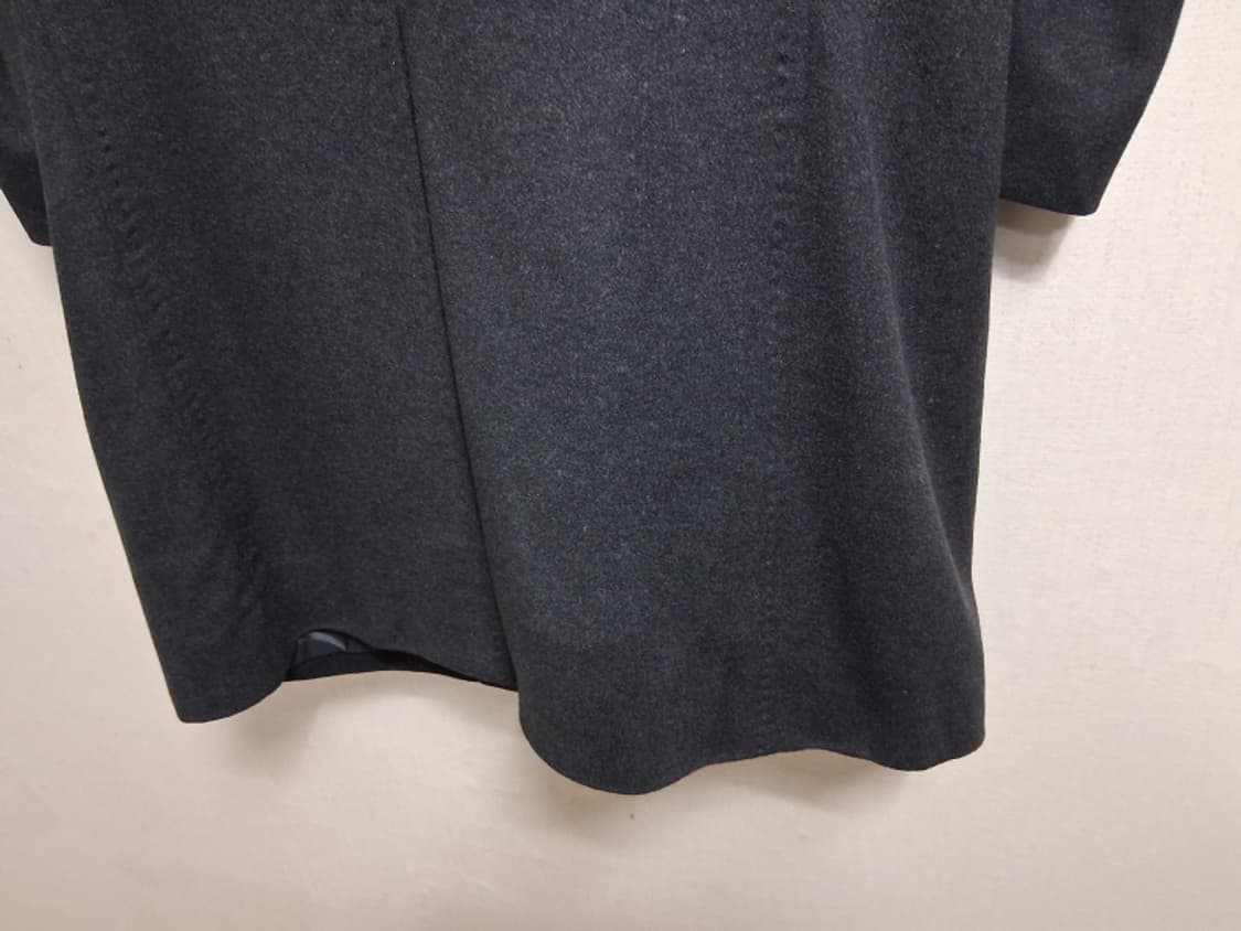 일본빈티지 valente 100% 퓨어캐시미어코트 남성M 95 그레이캐시 상품이미지7