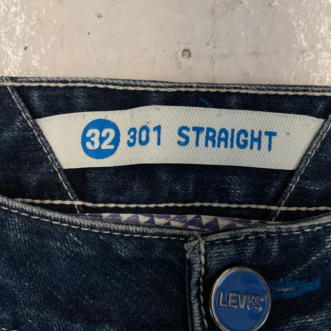 리바이스 301 스트레이트 데님팬츠 상품이미지5