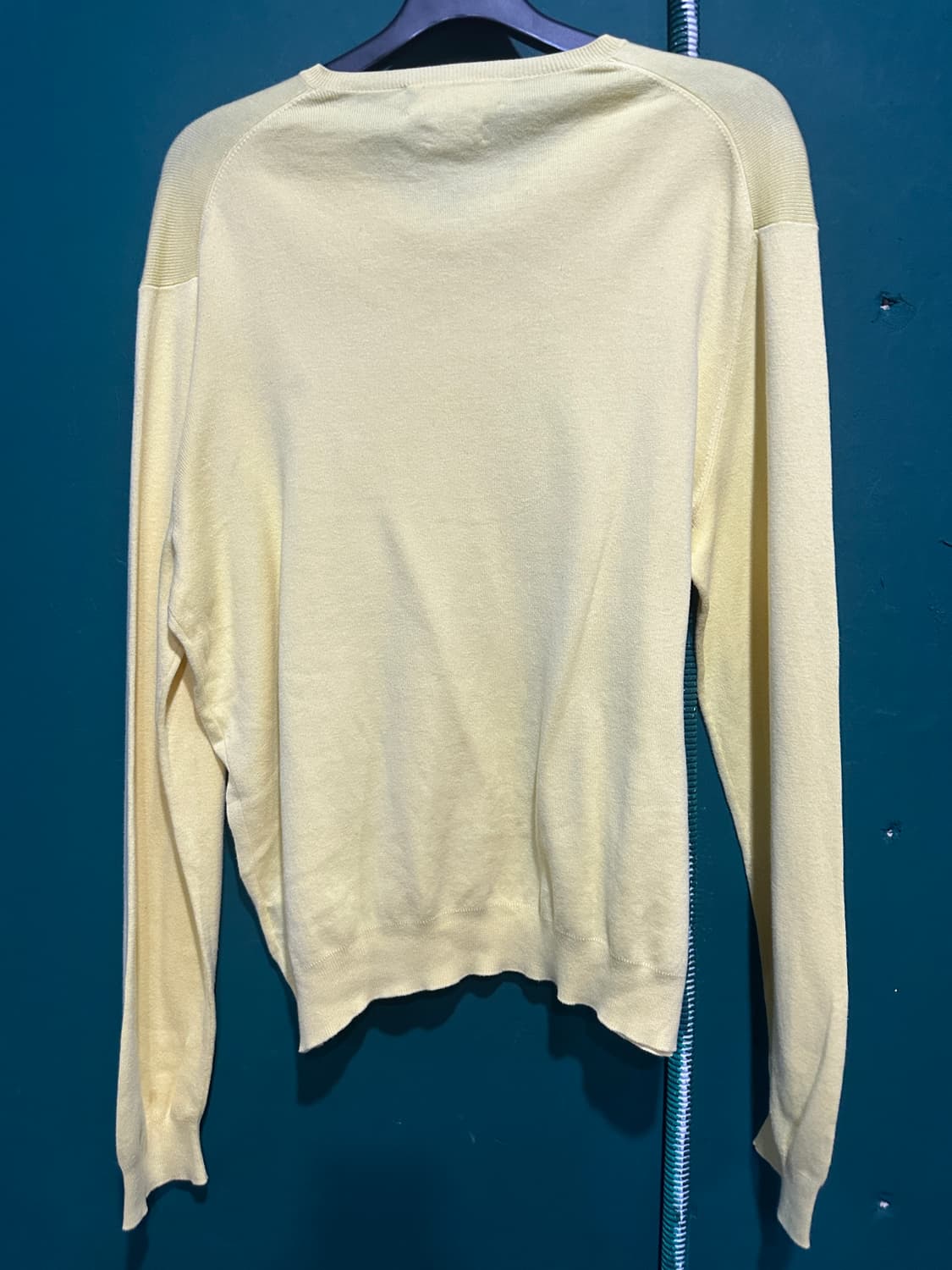 폴로 니트 옐로우 XL 상품이미지5