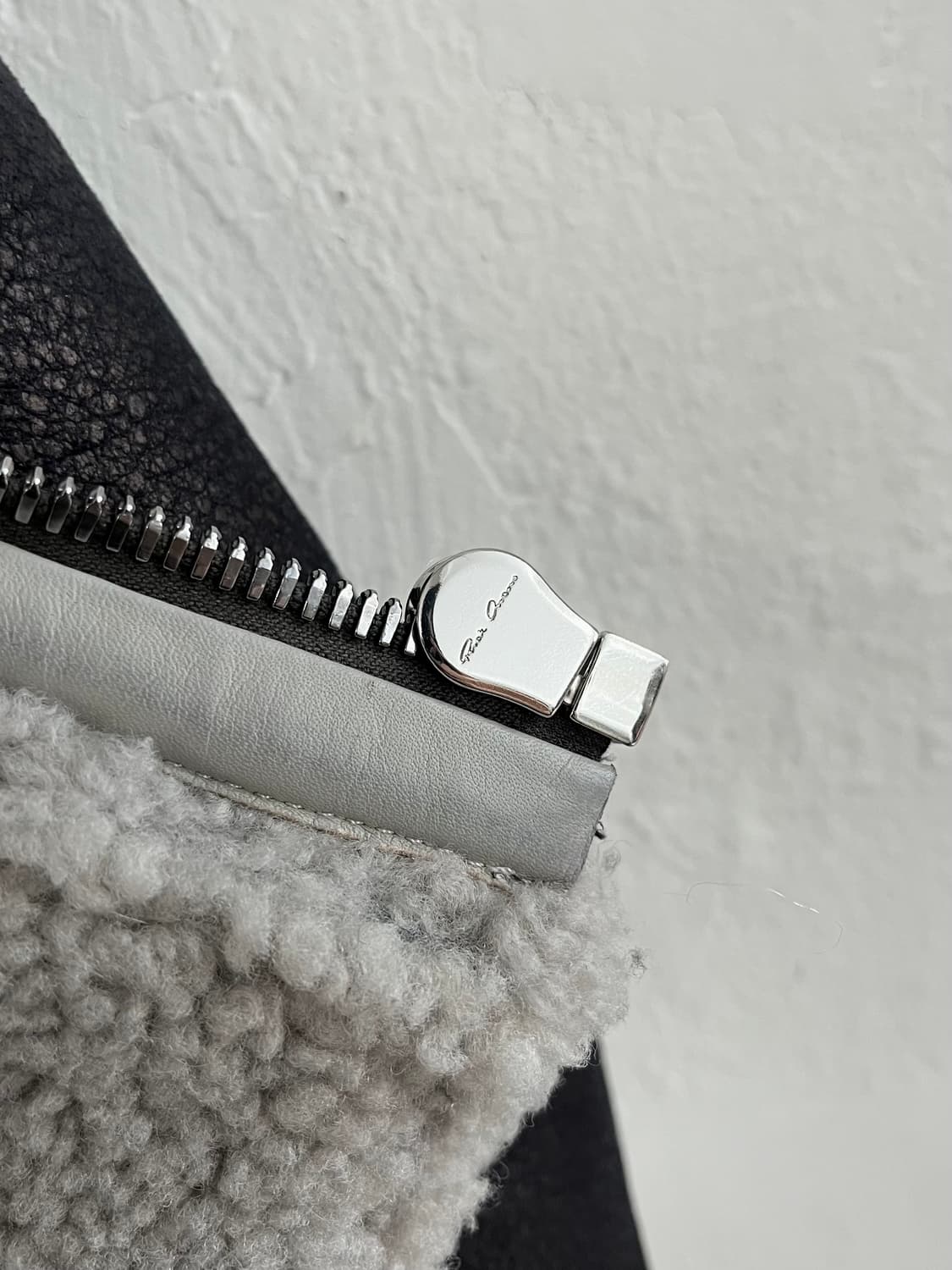 릭오웬스 2022FW 램스킨 시어링 레더 김프 후드 무스탕 자켓 상품이미지7