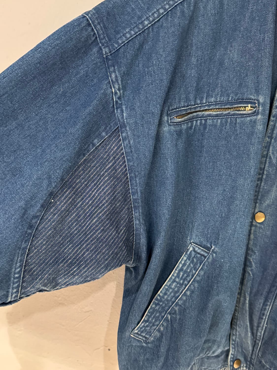 90s Dynamite 디테일 데님 봄버자켓  상품이미지5